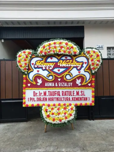 Papan Bunga Pernikahan novotel tangerang (tangcity superblock)